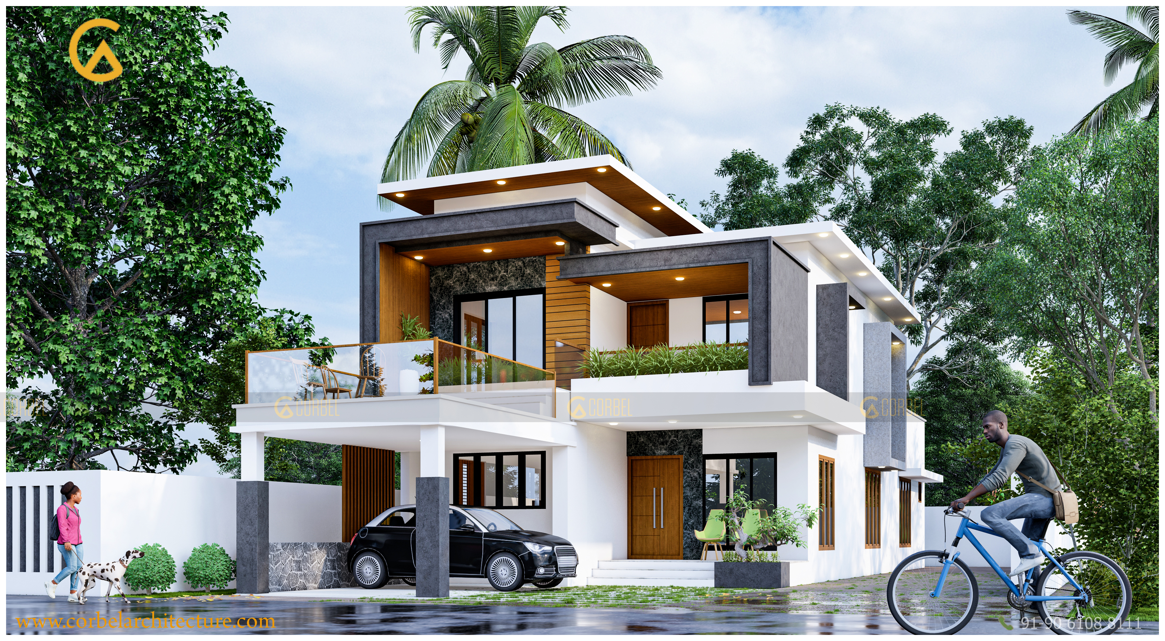 Mr. John Villa — Onnalvadi, Hosur — Contemporary Modern Villa